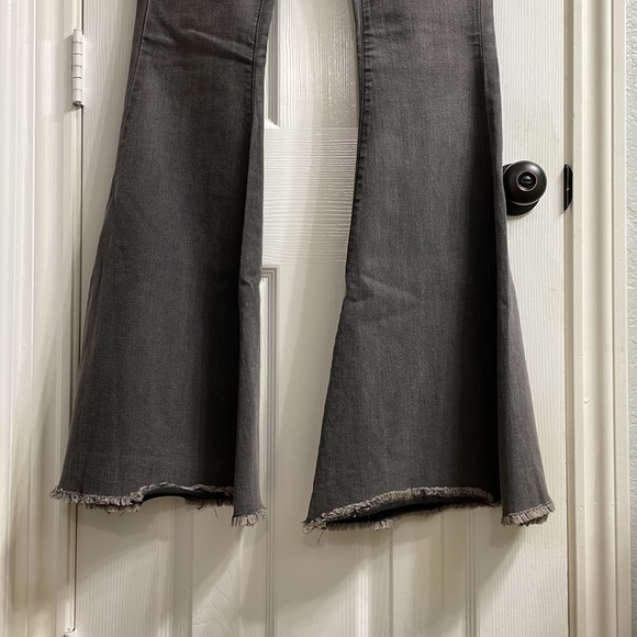 Gray flare jeans - Picture 4 of 7